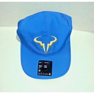 Nike Rafa Nadal Dri-FIT Club Hat Cap Blue M/L Adjustable FB5600-406 Adult